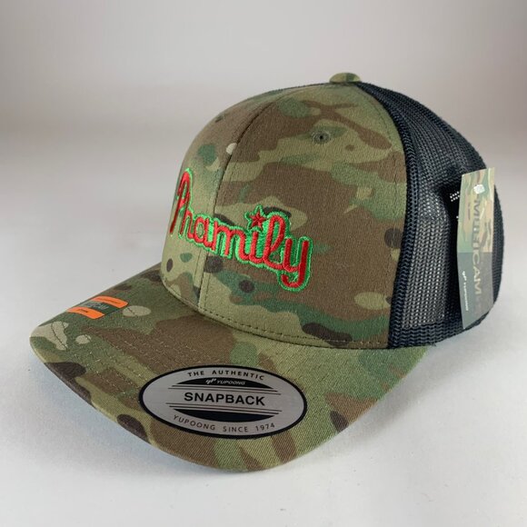 Yupoong Other - Philadelphia Phillies Phamily Green Camo Black YuPoong Snapback Trucker Hat New